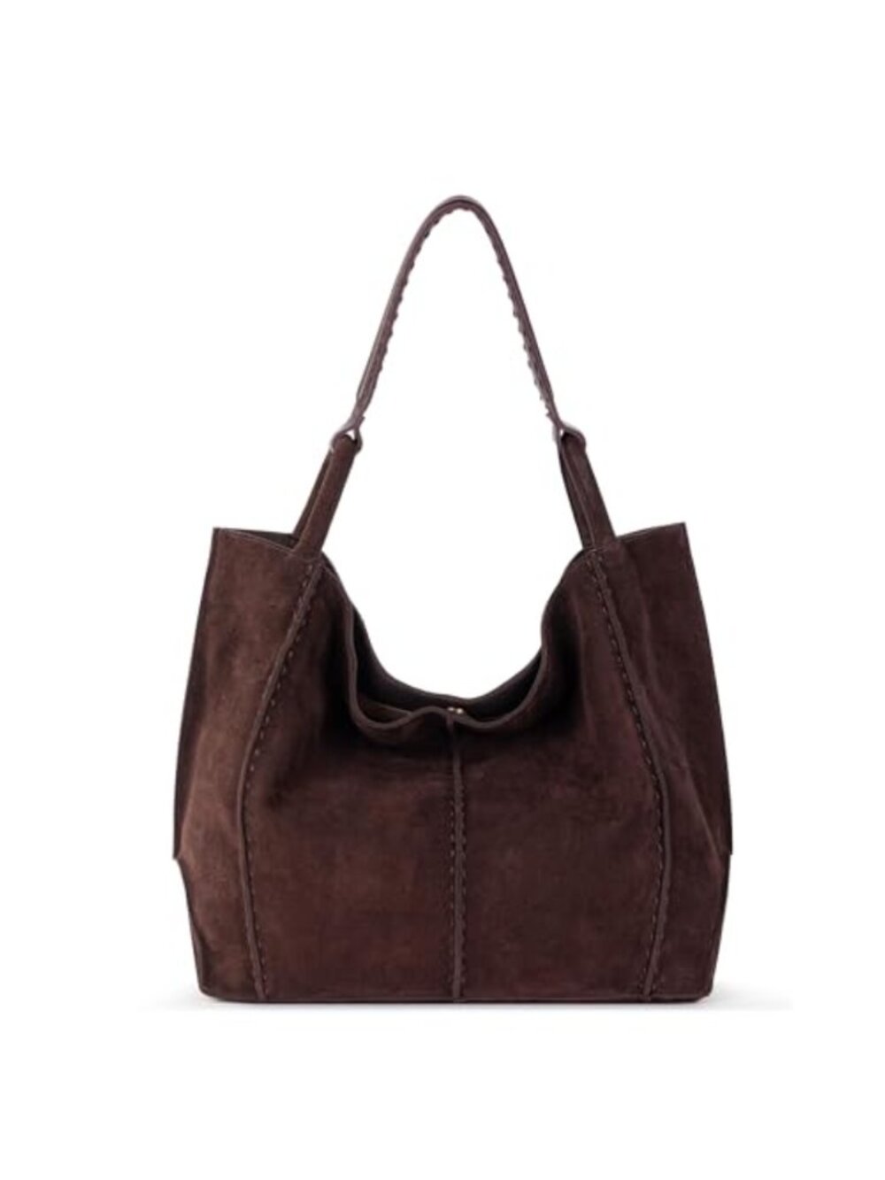 Large Leather Tote Bag Shoulder Strap Everyday Travel Purse